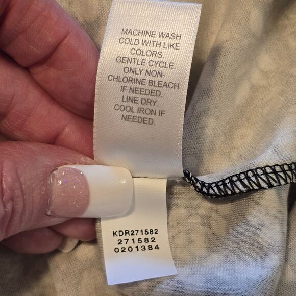 J Jill Dark Cottagecore Ditsy Floral Midi Dress XS Petite Button Front Feminine - Picture 10 of 16